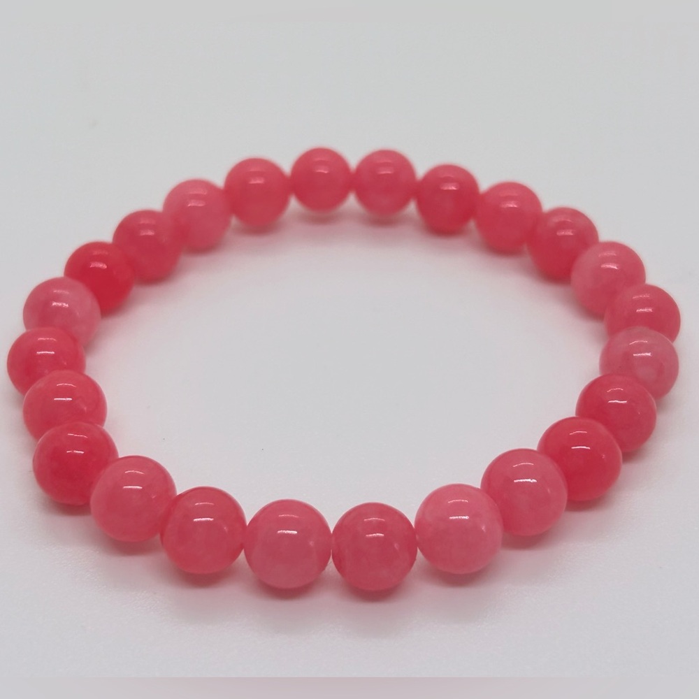 Pink Kunzite 8mm Stretch Bracelet